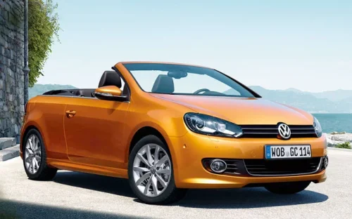 Oben ohne: Neues Facelift für das VW Golf Cabrio